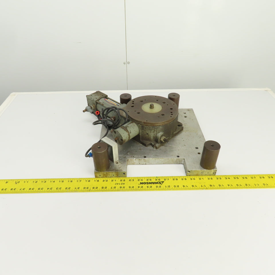 Air Hydraulics 7" Pneumatic Rotary Index Table With Sensor