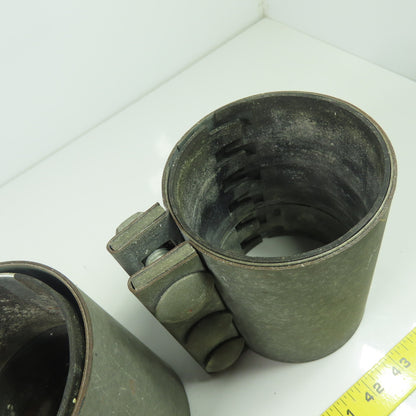 Morris 3-1/2 - 3C Compression Coupling 101.6mm OD Fits 4" OD Lot Of 3