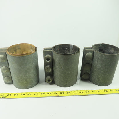 Morris 3-1/2 - 3C Compression Coupling 101.6mm OD Fits 4" OD Lot Of 3