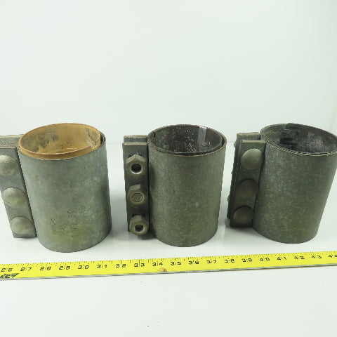 Morris 3-1/2 - 3C Compression Coupling 101.6mm OD Fits 4" OD Lot Of 3