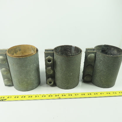 Morris 3-1/2 - 3C Compression Coupling 101.6mm OD Fits 4" OD Lot Of 3