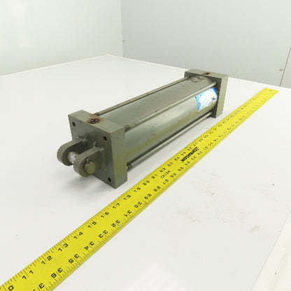 Miller 81144094 Double Acting Pneumatic Cylinder 12-7/8" Stroke 3" Bore 1" Rod