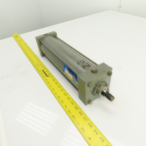 Miller 81144094 Double Acting Pneumatic Cylinder 12-7/8" Stroke 3" Bore 1" Rod