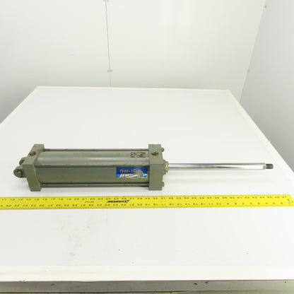 Miller 81144094 Double Acting Pneumatic Cylinder 12-7/8" Stroke 3" Bore 1" Rod