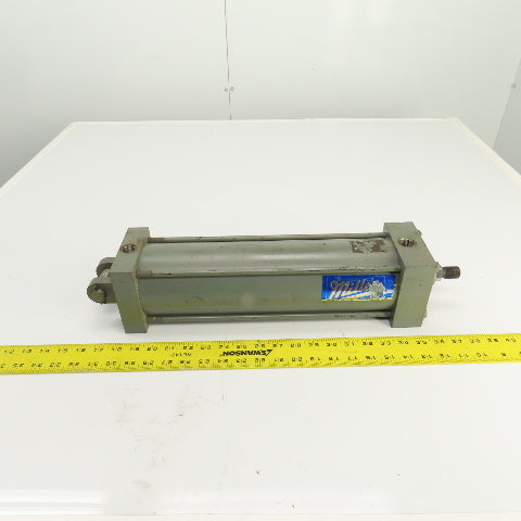 Miller 81144094 Double Acting Pneumatic Cylinder 12-7/8" Stroke 3" Bore 1" Rod