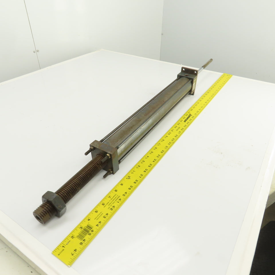 Lynair AJ-2-1/2 C01 Single Acting Pneumatic Cylinder 2-1/2" Bore 19" Stroke