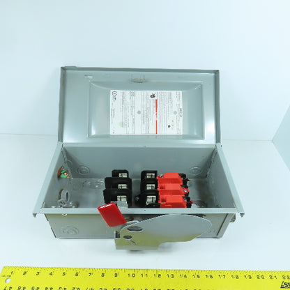 Siemens GF322N 60A General Duty Fusible Safety Disconnect Switch 2240VAC/DC
