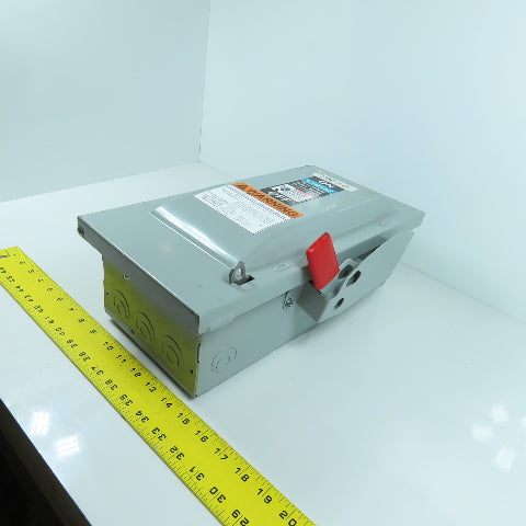 Siemens GF322N 60A General Duty Fusible Safety Disconnect Switch 2240VAC/DC