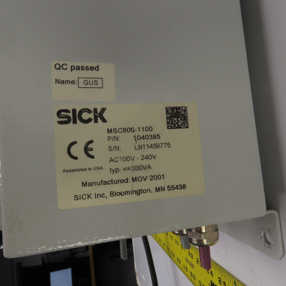 Sick MSC800-1100 Track & Trace System Controller 100-240V