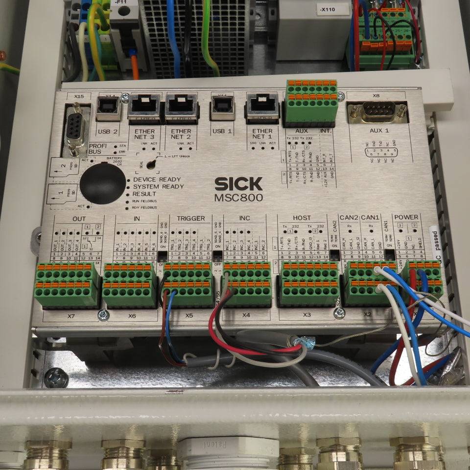 Sick MSC800-1100 Track & Trace System Controller 100-240V
