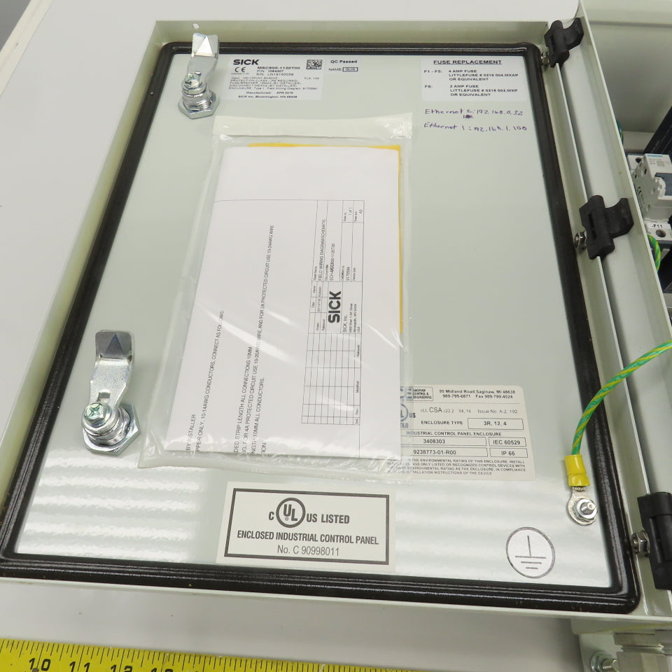 Sick MSC800-1120T00 Modular System Controller 120V MSC800-0000 1 040 571