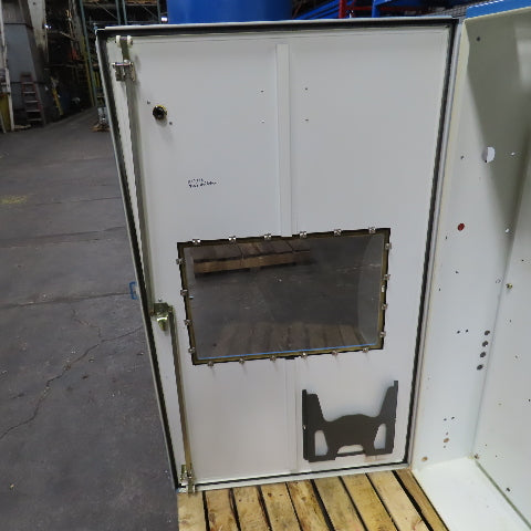 Hoffman A-603610LP 60x36x 10" Electrical Enclosure W/ Backplate & 60A Disconnect