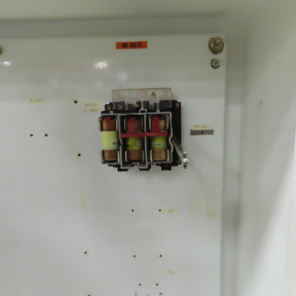 Hoffman A-603610LP 60x36x 10" Electrical Enclosure W/ Backplate & 60A Disconnect