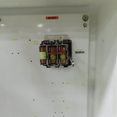 Hoffman A-603610LP 60x36x 10" Electrical Enclosure W/ Backplate & 60A Disconnect