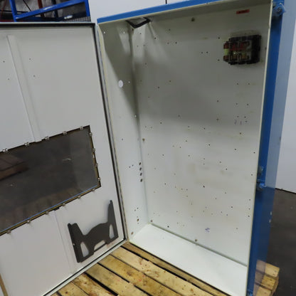 Hoffman A-603610LP 60x36x 10" Electrical Enclosure W/ Backplate & 60A Disconnect