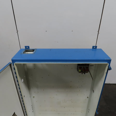 Hoffman A-603610LP 60x36x 10" Electrical Enclosure W/ Backplate & 60A Disconnect