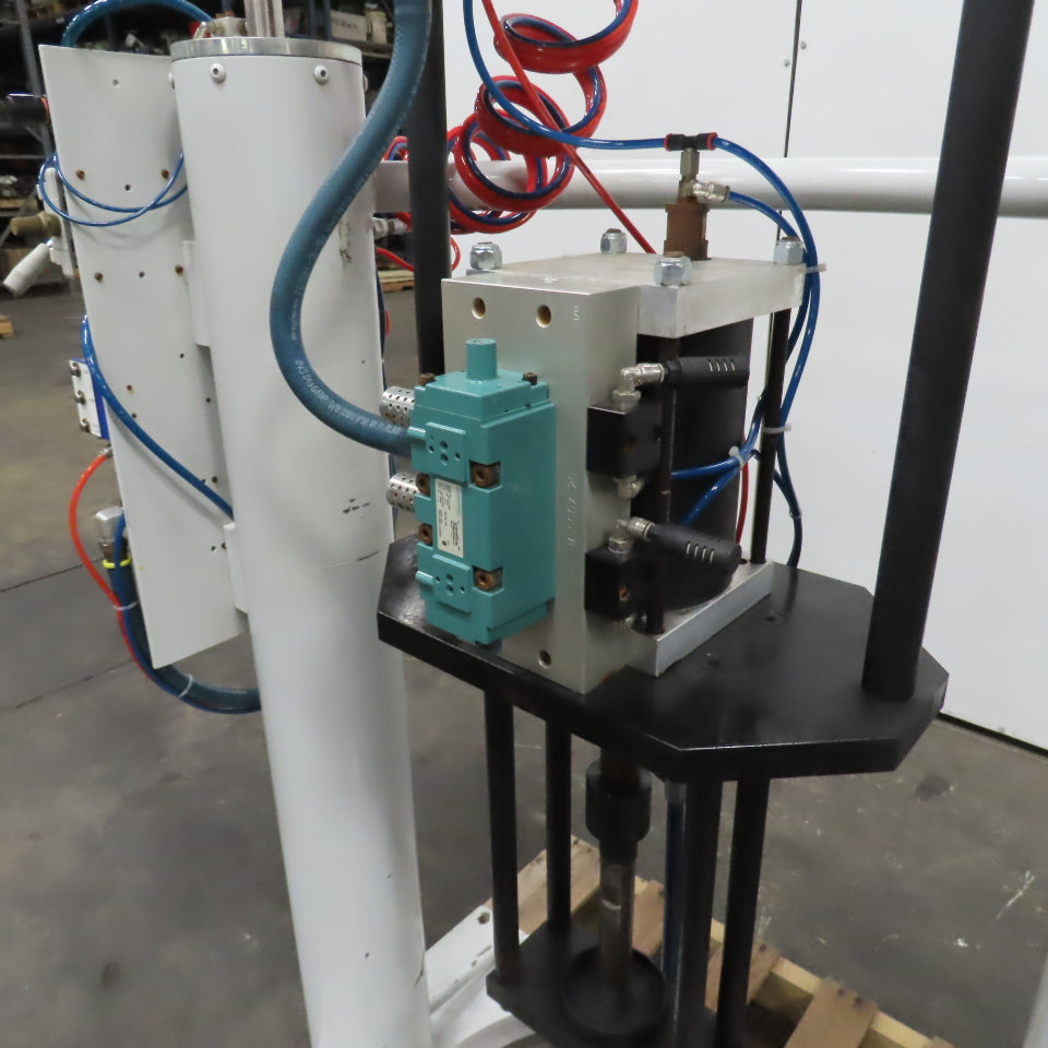 EMC2 M-4439-CS-611-55-UR-B Air Powered 55 Gallon Drum Unloader (Tested)