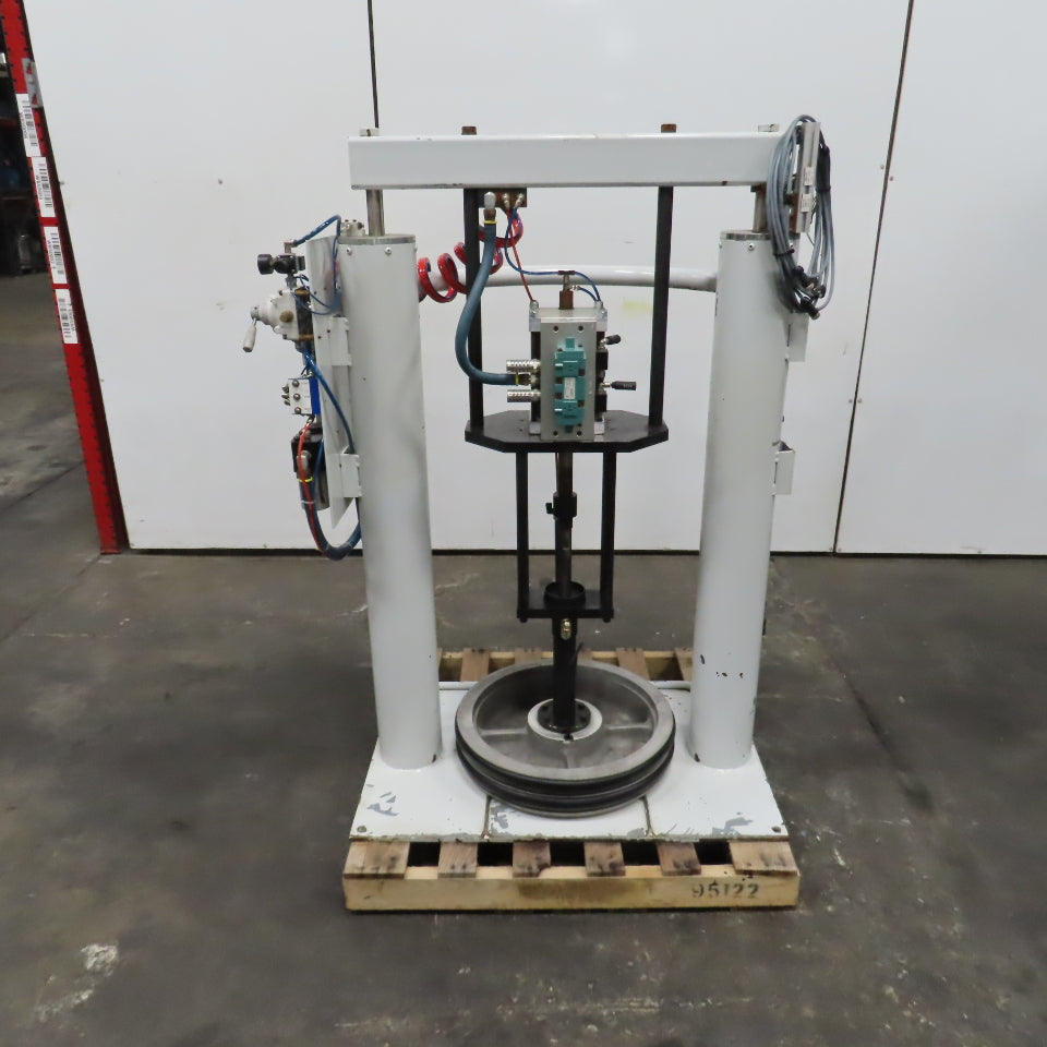 EMC2 M-4439-CS-611-55-UR-B Air Powered 55 Gallon Drum Unloader (Tested)