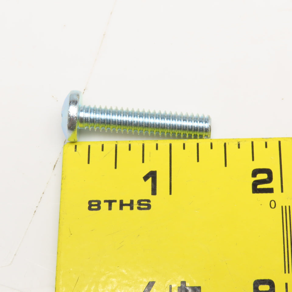Brighton Best 1/4"-20 x 1-1/4" Zinc Pan Head Phillips Machine Screw 32Lbs