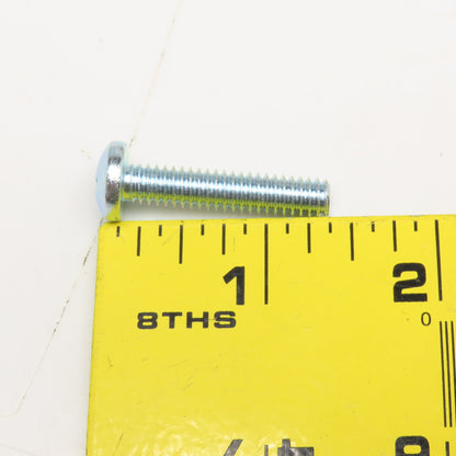 Brighton Best 1/4"-20 x 1-1/4" Zinc Pan Head Phillips Machine Screw 32Lbs