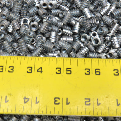 Stafast E 14 20 13-ZN 1/4"-20 x 1/2" Hex Drive Threaded Insert Zinc 27 Lbs.
