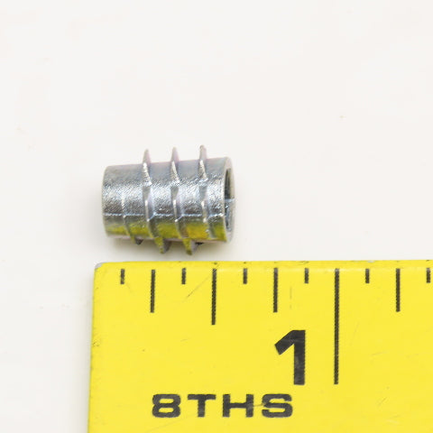 Stafast E 14 20 13-ZN 1/4"-20 x 1/2" Hex Drive Threaded Insert Zinc 27 Lbs.