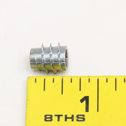 Stafast E 14 20 13-ZN 1/4"-20 x 1/2" Hex Drive Threaded Insert Zinc 27 Lbs.