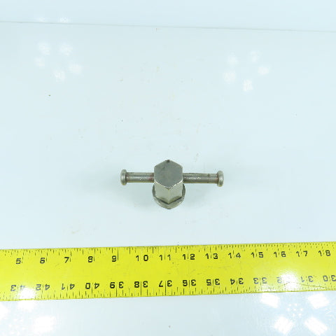 ES11134 Threaded Pump Steel T-Handle 5/8"-18