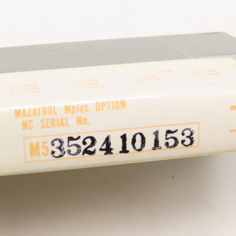 Mitsubishi QX812 M5352410153 EIA Sync Tap Options Memory Cassette Mazatrol MPLUS