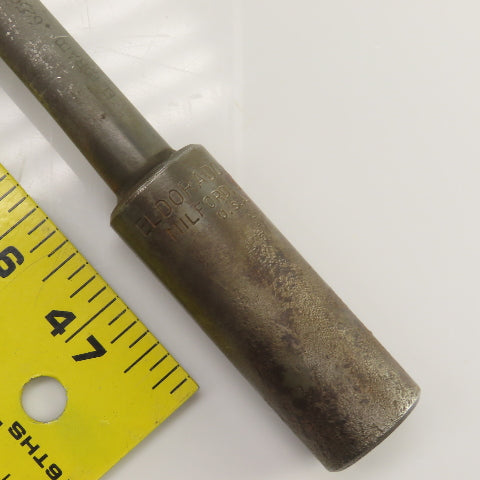Eldorado 1-Flute 5/8" Carbide Tipped Deep Hole Gun Drill 48" Flute 52" OAL