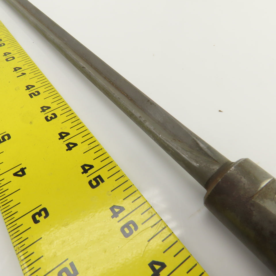 Eldorado 1-Flute 5/8" Carbide Tipped Deep Hole Gun Drill 48" Flute 52" OAL