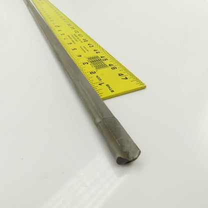 Eldorado 1-Flute 5/8" Carbide Tipped Deep Hole Gun Drill 48" Flute 52" OAL