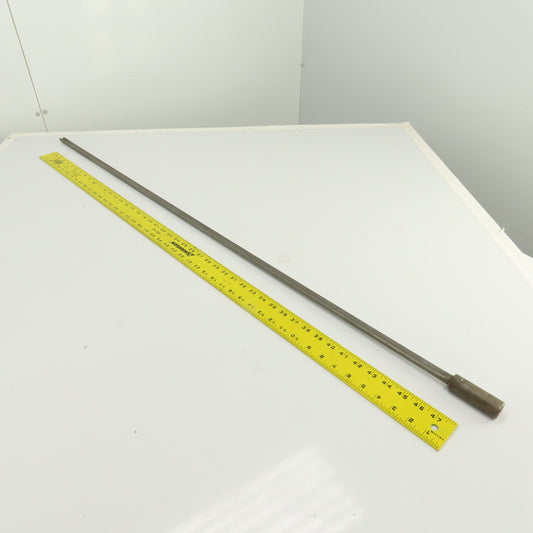 Eldorado 1-Flute 5/8" Carbide Tipped Deep Hole Gun Drill 48" Flute 52" OAL