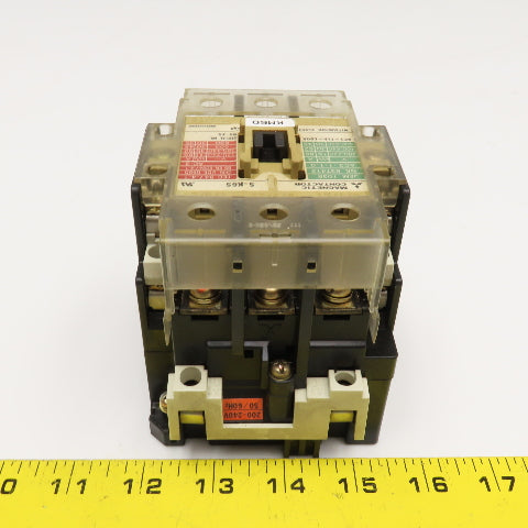 Mitsubishi S-K65 600V 30kW Magnetic Contactor 200-240V Coil