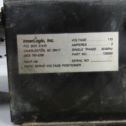 InnerLogic 720000 RSVP-100 Rapid Servo Voltage Positioner Controller 115V 1PH