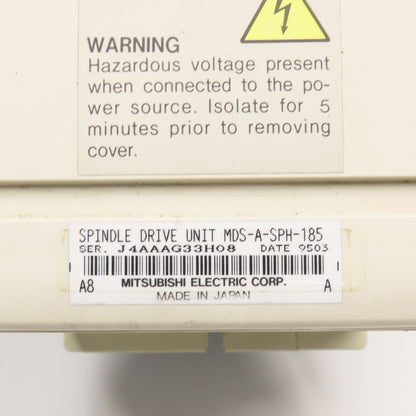 Mitsubishi MDS-A-SPH-185 Spindle Drive Unit