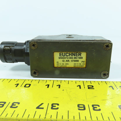 Euchner SN02D12-502-MC1688 Limit Switch 24V 6A