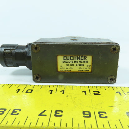 Euchner SN02D12-502-MC1688 Limit Switch 24V 6A