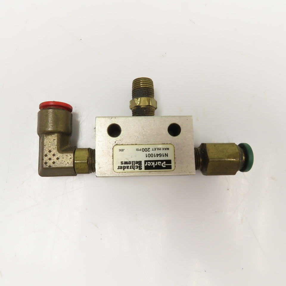 Parker N1641001 1/8" NPT Shuttle Valve Lot Of 2