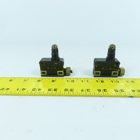 Yamatake EN60947-5-1 Roller Plunger Limit Switch 250V Lot of 2
