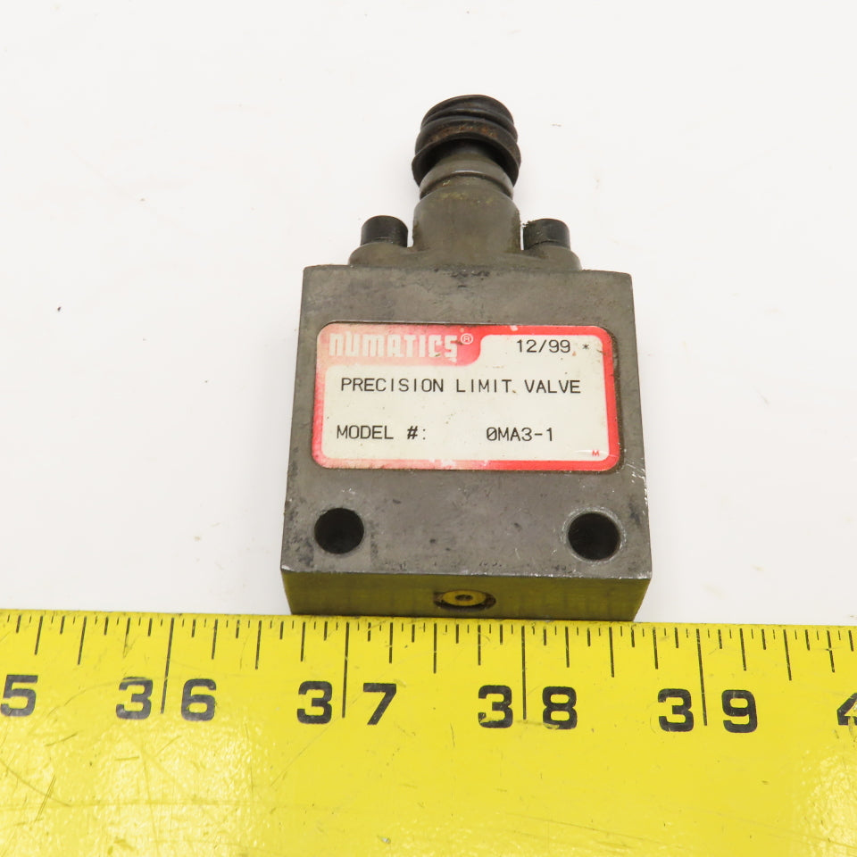 Numatics 0MA3-1 1/2" NPT Pneumatic Precision Limit Valve