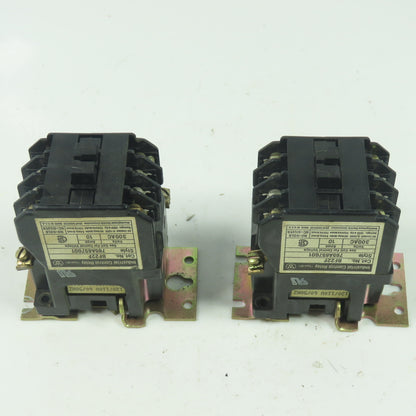 Westinghouse 765A857G01 300VAC 10A Control Relay 120V Coil 50/60Hz Lot Of 2