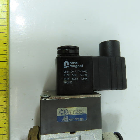 Mindman MVSC-300-4E2 Pneumatic Double Solenoid Valve 110V