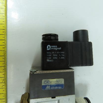 Mindman MVSC-300-4E2 Pneumatic Double Solenoid Valve 110V