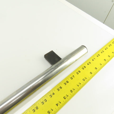 32" L Stainless Machine Door Operator Access Panel Handle 23-1/2" Bolt Centers