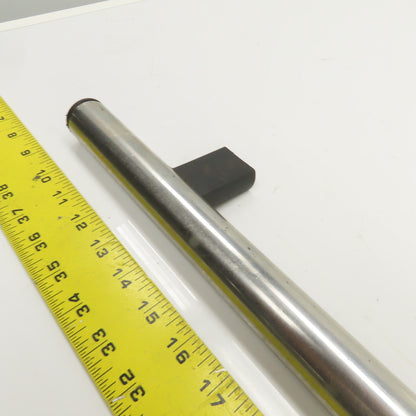 32" L Stainless Machine Door Operator Access Panel Handle 23-1/2" Bolt Centers