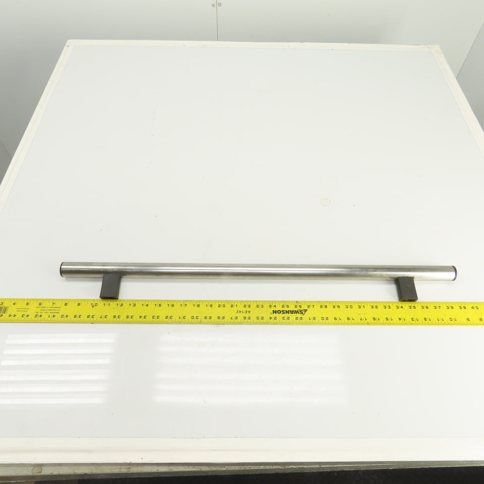 32" L Stainless Machine Door Operator Access Panel Handle 23-1/2" Bolt Centers