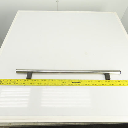 32" L Stainless Machine Door Operator Access Panel Handle 23-1/2" Bolt Centers