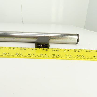 32" L Stainless Machine Door Operator Access Panel Handle 23-1/2" Bolt Centers