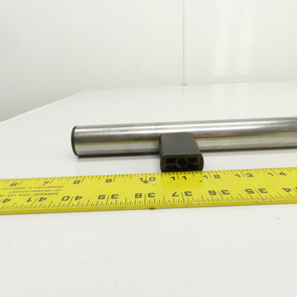 32" L Stainless Machine Door Operator Access Panel Handle 23-1/2" Bolt Centers